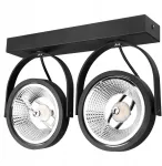 Sieninis &scaron;viestuvas Gu10 halogeninis Ar111 Led judinamas