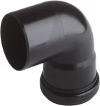 Standūs plastikiniai vamzdžių alkūnės jungikliai - 70 mm - 90 laipsnių