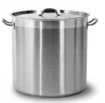 Didelis nerūdijančio plieno puodas rūg&scaron;tims atsparus Inox 100l + metalinis dangtis