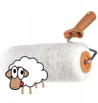 Profesionalus dažymo volelis Rollex 24 cm, 18 mm vilnos plaukelis