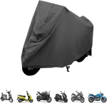 Motociklo uždangalas, vandeniui atsparus motociklo uždangalas, motociklo uždangalas, motociklo uždangalas, atsparus žiemai, uždangalas motociklui, mopedo motoroleriui, 220 x 120 brezentinis motoroleris, motociklo garažas