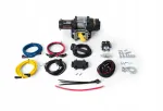 Greita elektrinė Atv gervė 12v Kangaroo Winch K3500xp 140:1 plieno lynas Ip68 Sport
