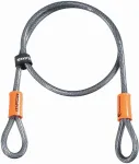 Kryptonite Kryptoflex trosinė spyna 1,2 metro (4 pėdos) sidabrinė