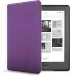 Forefront Cases&reg; Kobo Glo Hd Ereader (n437-ku-bk-k-ep) dėklas-stovas &ndash; itin plonas, lengvas, su pilna įrenginio apsauga ir i&scaron;maniąja automatinio miego/pabudimo funkcija (violetinis)