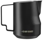 MHW-3BOMBER - Milk frothing pitcher Turbo stainless steel matte juodas 450 ml
