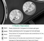 Anwbroad laikrodžių suktuvas 4 laikrodžiams + 6 papildomos vietos laikrodžių suktuvas automatiniai laikrodžiai 4 sukimosi režimai su itin tyliu mabuchi automatiniu laikrodžių suktuvu laikrodžių suktuvas laikrodžių atsuktuvas
