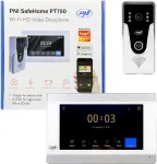 I&scaron;manioji vaizdo telefonspynė PNI SafeHome PT750 WiFi, Full HD 2MP 1080P rai&scaron;ka, P2P, vidaus monitorius, skirta &bdquo;Tuya Smart&ldquo; programėlė, integracija į scenarijus ir i&scaron;maniąsias automatizacijas su kitais suderinamais &bdquo;Tuya&ldquo; produktais