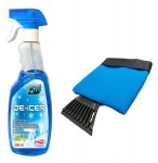 Q11 Stiklų atitirpinimo skystis 500ml de-icer -30 laipsnių grandiklis su pir&scaron;tine
