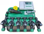 Automatinė laistymo sistema Rain Bird 6 zonų su lietaus davikliu