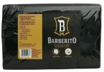 Barberito Juodas Nonwoven Towels Juodi neaustinės medžiagos rank&scaron;luosčiai 70x50, 50 vnt.