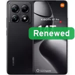 Xiaomi Renewed | Grade A | 14T Pro | 512 GB | Titan Juodas | 5G | O