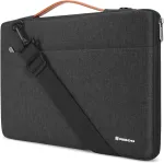 Nidoo 15.6 colių ne&scaron;iojamojo kompiuterio dėklas, skirtas Yoga Chromebook Ideapad 330s Thinkpad T580 X1 Extreme/hp Elitebook 755 G5/dell Latitude 5590, pilkas Curo