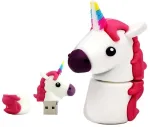 Usb atmintinė 128 gb vienaragis pony baltas pasaka