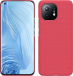 Dėklas Nillkin Frosted etui do Xiaomi Mi 11 Raudona