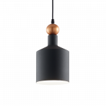 Pakabinamas &scaron;viestuvas Ideal Lux Suspended lamp with 1 light TRIADE, E27, juodas