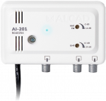 Plačiajuostis antenos stiprintuvas, 2 įėjimai AI-201 ALCAD