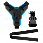 Puluz Motociklo &scaron;almas smakras Telesin + J-Hook laikiklis sporto kameroms (GP-HBM-MT7)