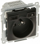 Schneider Electric Orno PAVIENIS LIZDAS SU MAITINIMO &Scaron;ALTINIU USB DGZ1ZUSB2AA.01/49-SIMON54 Premium 230 V 16 A