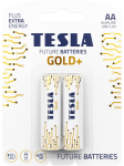 Marka Niezdefiniowana TESLA Alkalinė baterija GOLD+ LR6 1,5V 2 vnt.