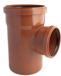 Lauko kanalizacijos tri&scaron;akis Magnaplast, &Oslash; 110 / 160 mm, 87&deg;