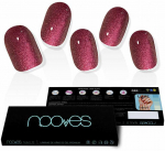 Nooves Ruby Claret Premium Glam Glitter Gel klijuojami nagai 20 vnt