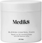 Medik8 Blemish Control Pads valomieji padeliai probleminei veido odai, 60 vnt.