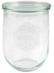 Patentuotas stiklas Weck Tulip 1062 ml &Oslash;10,8x14,7 cm be dangtelio Stiklas, 20 vnt./dėžutėje