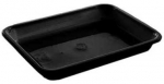 F&aelig;rch Vienkartinė dėklė 1 skyriaus 2227-1T 900 ml 227x178x29 mm CPET juoda 368 vnt./dėžėje