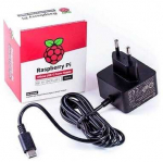 Raspberry Pi RPI PS 15W BK EU, PC, Vidinis, 96&ndash;264 V, 15,3 W, 5,1 V, 3 A