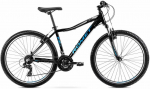 Dviratis Romet Rambler R6.0 JR 2025 juodas-mėlynas-sidabrinis-15" / S (Dydis: 15" / S)