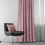 Užuolaidos 220&times;300 rožinės CHENILLE FLEX