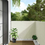 Privatumo suteikianti balkono pertvara, balta, 300x120cm, PVC