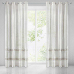 Eurofirany FIR / ANNE / B + BEŻ 140X270 CON Dieninės užuolaidos
