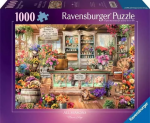Ravensburger Dėlionė 1000 vnt. - Gėlių parduotuvė
