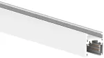Magnetinių sistemų pavir&scaron;inis bėgelis TRACK 48V SURFACE SHORT, baltas, 2m