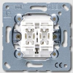 Žaliuzių jungiklis/mygtukas JUNG, 2 klavi&scaron;ų