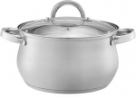 Puodas su stikliniu dangteliu Domingo 22 cm 5,3 l DOMOTTI