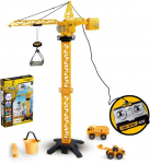 WOOPIE Crane Crane nuotoliniu būdu valdomas 103 cm R / C ekskavatoriaus sunkvežimis + 4 priedai.