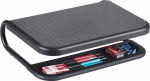 Q-Connect Q-Connect monitoriaus stovas, 38x29,5 cm, reguliuojamas auk&scaron;tis, juodas