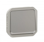 Legrand 069530L NAUJAS PLEXO 55 Dviejų polių jungiklio mechanizmas 10 AX - 250V AC pilka 069530L
