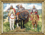Beldizart Siuvinėjimo kryželiu rinkinys "Bogatyrs" 30,8x23,3 cm S/KR004