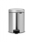 Brabantia &Scaron;iuk&scaron;lių dėžė, NewIcon, 5L - Matt Steel