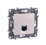 Legrand 762473 &bdquo;Niloe Selection&ldquo; RJ45 lizdas, kat. 6 UTP perlas 762473