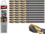 Grąžtas Tvardy Wiertło juoda-auksinė do metalu HSS 5.20mm (10/100/1000)