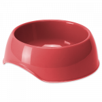 Placek Bļoda dzīvniekiem, plastmasa - Dog Fantasy Plastic Bowl, red, 23.5cm, 1300ml