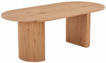 HouseNordic Boavista valgomojo stalas - Valgomojo stalas, natūralaus medžio 100x210x75 cm, 1 vnt.