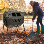Promotions Sodo komposto dėžė, 71.1x63.5x94 cm, juoda žalia