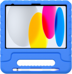 DEQSTER vaiki&scaron;kas dėklas su grūdinto stiklo ekrano apsauga mėlynas procesorius