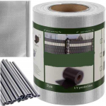 Tvoros juosta 19cmx35m 450g/m2, pilka