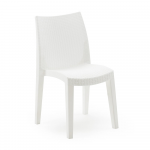 ProGarden Plastikinė kėdė Lady balta